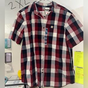 Carhart short sleeve button up